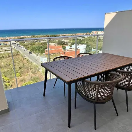 Beautiful Penthouse With Pool And Wonderful Beach View Oliva Exterior photo